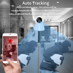 Caméra IP Pan-Tilt Wi-Fi intelligente YT24 V380 1.0MP, prend en charge les cartes TF / l'audio bidirectionnel / la détection de mouvement / la vision nocturne, YT24 1.0MP