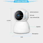 Caméra IP Pan-Tilt Wi-Fi intelligente YT24 V380 1.0MP, prend en charge les cartes TF / l'audio bidirectionnel / la détection de mouvement / la vision nocturne, YT24 1.0MP