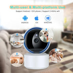 Caméra IP WiFi de sécurité intelligente YT50-2 3.0MP avec rotation à 360°, prise en charge carte TF / Audio bidirectionnel / Détection de mouvement / Vision nocturne, YT50-2