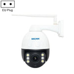 ESCAM Q5068 H.265 5MP Caméra IP WiFi étanche Pan/Tilt/Zoom 4X, Prend en charge ONVIF, Audio bidirectionnel et Vision nocturne, prise AU, prise UK, prise US, prise EU, prise AU
