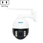 ESCAM Q5068 H.265 5MP Caméra IP WiFi étanche Pan/Tilt/Zoom 4X, Prend en charge ONVIF, Audio bidirectionnel et Vision nocturne, prise AU, prise UK, prise US, prise EU, prise AU
