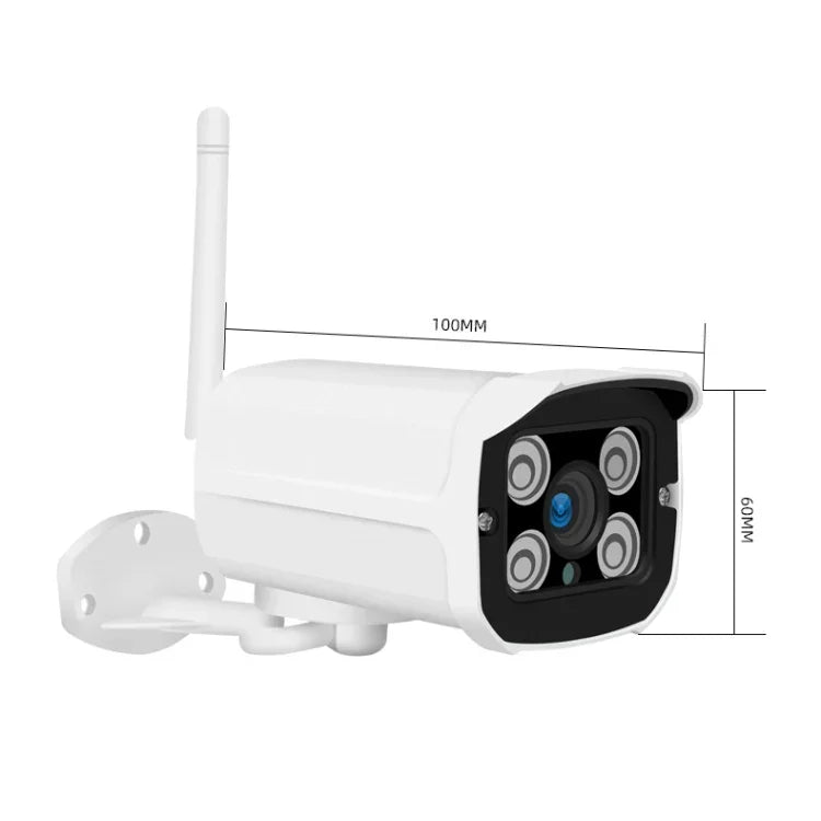 Caméra IP sans fil HD Q8 1080P, Prend en charge la détection de mouvement et la vision nocturne infrarouge et la carte TF, Prise AU, Q8