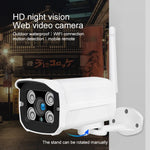 Caméra IP sans fil HD Q8 1080P, Prend en charge la détection de mouvement et la vision nocturne infrarouge et la carte TF, Prise AU, Q8