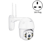 Caméra IP WiFi HD 1080P QX21, prend en charge la vision nocturne et la détection de mouvement et l'audio bidirectionnel et la carte TF, prise AU, QX21