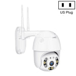 Caméra IP WiFi HD 1080P QX21, prend en charge la vision nocturne et la détection de mouvement et l'audio bidirectionnel et la carte TF, prise AU, QX21