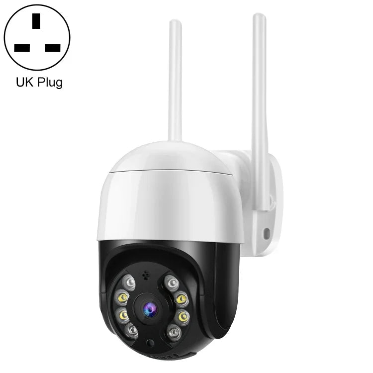 Caméra IP Wi-Fi HD 3,0 MP QX29, prend en charge la vision nocturne, la détection de mouvement, l'audio bidirectionnel et la carte TF, prise AU, QX29