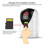 Caméra de surveillance intérieure sans fil HD YT47 avec tête rotative, supporte la détection de mouvement, la vision nocturne infrarouge et les cartes Micro SD, prise AU, YT47