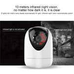 Caméra de surveillance intérieure sans fil HD YT47 avec tête rotative, supporte la détection de mouvement, la vision nocturne infrarouge et les cartes Micro SD, prise AU, YT47
