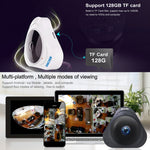 ESCAM Q8 960P Caméra IP WiFi panoramique 360 degrés avec objectif Fisheye 1.3MP, support détection de mouvement / vision nocturne, distance IR: 5-10m, prise AU, Q8 prise US, Q8 prise AU, Q8 prise EU, Q8 prise UK