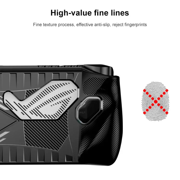 Étui de protection en TPU pour console de jeu ASUS ROG Ally, étui en TPU (noir), étui en TPU (blanc)