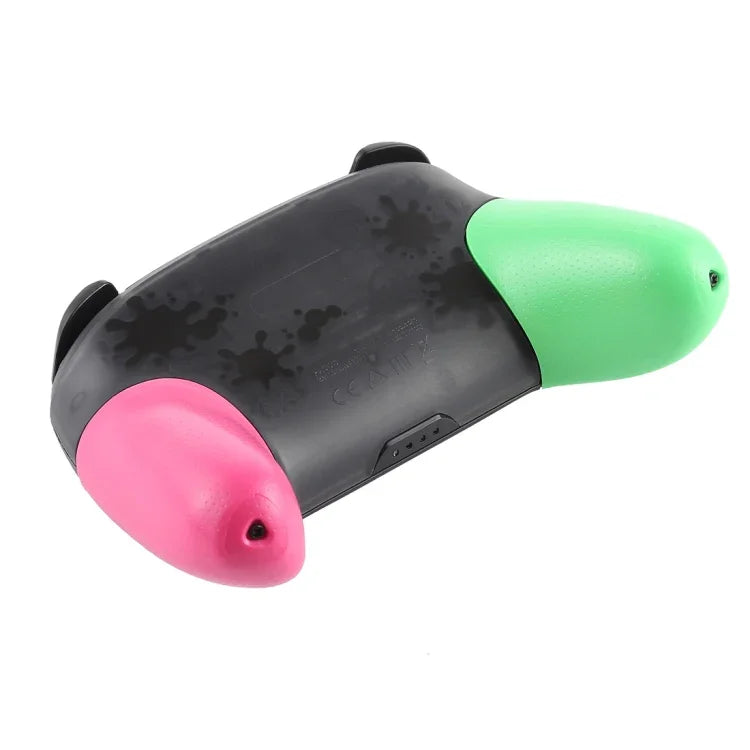 Manette de jeu sans fil Pro avec fonction de vibration pour capture d'écran pour Nintendo Switch (verte et rose), pour Nintendo Switch (verte et rose)