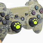 Lot de 4 protections en silicone en forme de pattes de chat pour manettes de jeu PS4/PS3/PS2/Xbox 360/Xbox One/Wii U