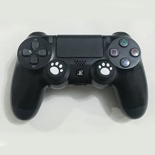 Lot de 4 protections en silicone en forme de pattes de chat pour manettes de jeu PS4/PS3/PS2/Xbox 360/Xbox One/Wii U