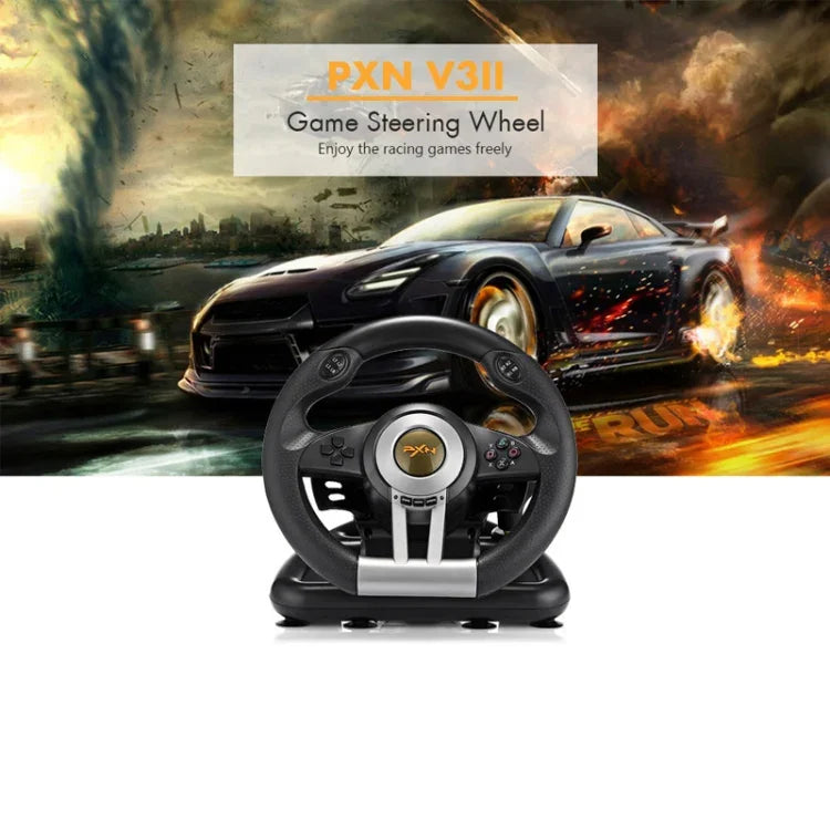 Volant de course PXN-V3 pour PC / PS3 / PS4 / Xbox One / Switch