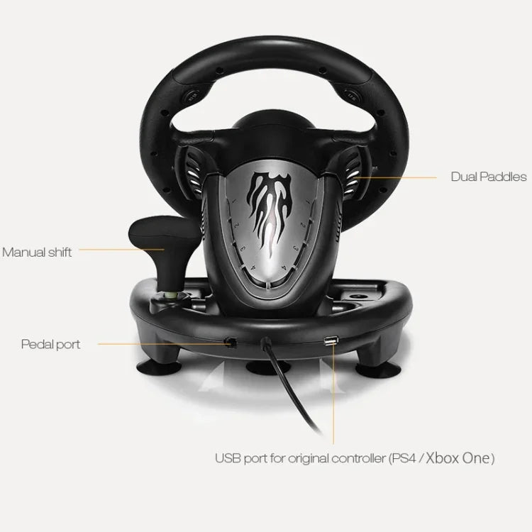Volant de course PXN-V3 pour PC / PS3 / PS4 / Xbox One / Switch