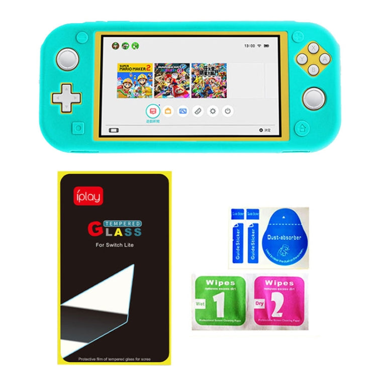 Étui de protection intégral en silicone IPLAY Game Host avec protection d'écran pour Switch Lite