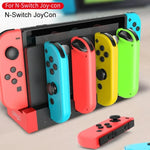 Station de charge iPega PG-9186 pour manettes de jeu Nintendo Switch Joy-Con, avec indicateur de charge, référence PG-9186