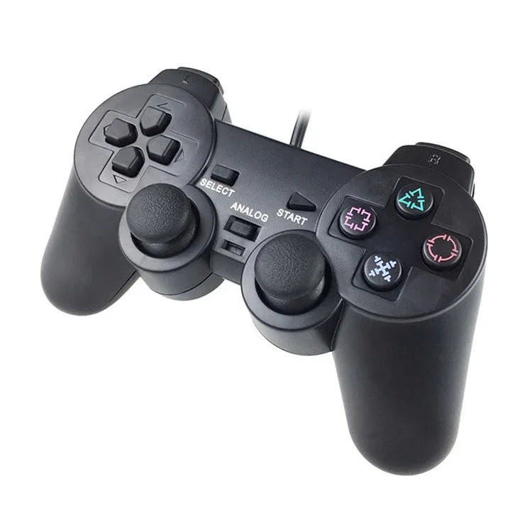 Double Vibration Joypad Wired Game Controle Handle For PS2