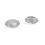 2 capuchons de joystick Diamond Texture pour PS5, bleu, rouge, blanc transparent, vert