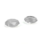 2 capuchons de joystick Diamond Texture pour PS5, bleu, rouge, blanc transparent, vert