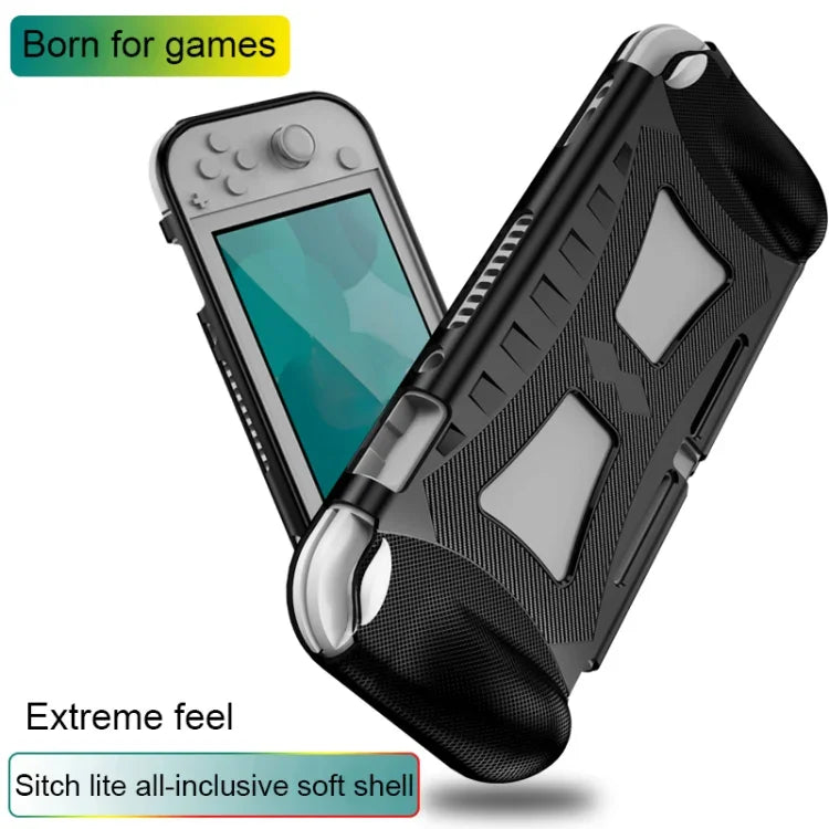 Coque de protection souple en TPU résistante aux chutes pour Nintendo Switch Lite