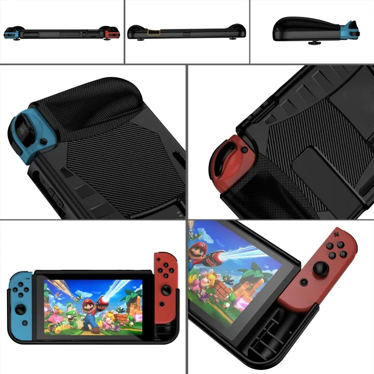 Coque de protection souple en TPU résistante aux chutes pour Nintendo Switch
