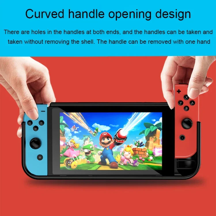 Coque de protection souple en TPU résistante aux chutes pour Nintendo Switch