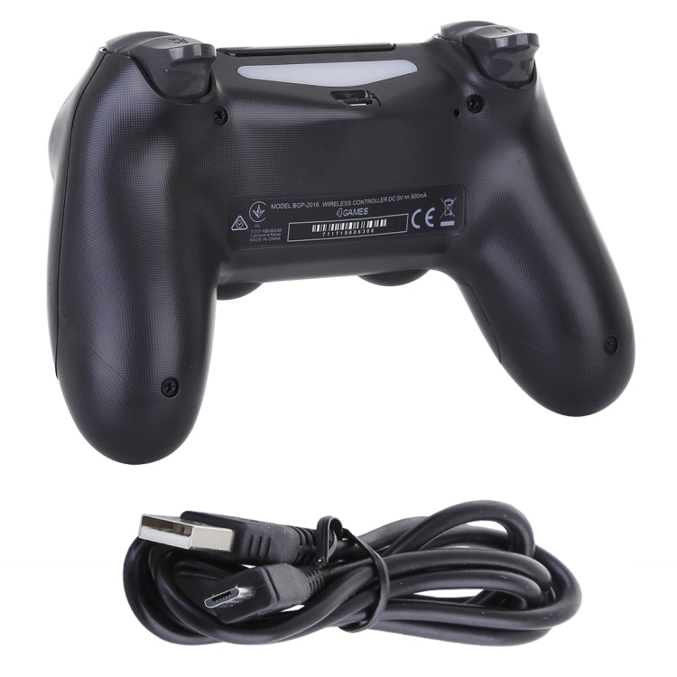 Manette de jeu sans fil Bluetooth à boutons flocon de neige pour Sony PS4