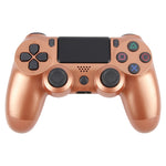 Manette de jeu sans fil Bluetooth à boutons flocon de neige pour Sony PS4