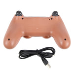 Manette de jeu sans fil Bluetooth à boutons flocon de neige pour Sony PS4