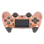 Manette de jeu sans fil Bluetooth à boutons flocon de neige pour Sony PS4