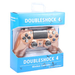 Manette de jeu sans fil Bluetooth à boutons flocon de neige pour Sony PS4