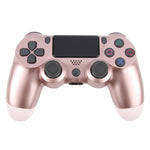 Manette de jeu sans fil Bluetooth à boutons flocon de neige pour Sony PS4
