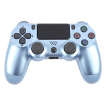 Manette de jeu sans fil Bluetooth à boutons flocon de neige pour Sony PS4