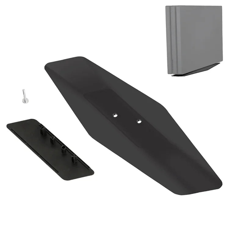 Support vertical 2 en 1 pour console de jeux PS4 Slim/Pro avec fixation par vis.