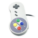 Manette de jeu filaire USB multicolore, Manette de jeu filaire USB