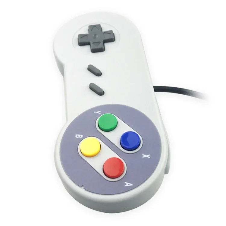 Manette de jeu filaire USB multicolore, Manette de jeu filaire USB