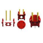 DOBE TNS-1867 Baguettes de batterie pour jeux vidéo, manette Taiko, kits de batterie pour Nintendo Switch, pour Nintendo Switch