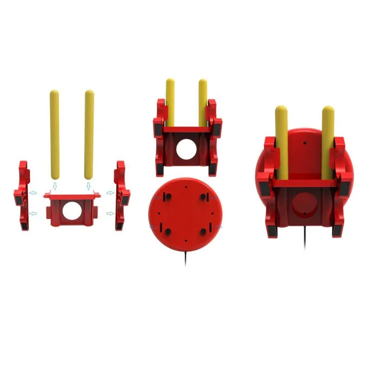 DOBE TNS-1867 Baguettes de batterie pour jeux vidéo, manette Taiko, kits de batterie pour Nintendo Switch, pour Nintendo Switch