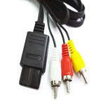 Câble AV multifonction (lot de 5) pour Nintendo N64 / NGC, longueur : 1,8 m