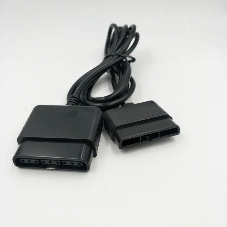 Lot de 5 câbles d'extension pour manette de console PS/PS2, longueur : 1,8 m, pour PS/PS2