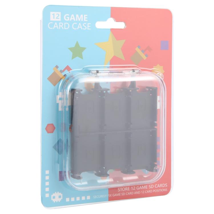 Boîte de rangement 12 en 1 pour cartes mémoire Nintendo Switch