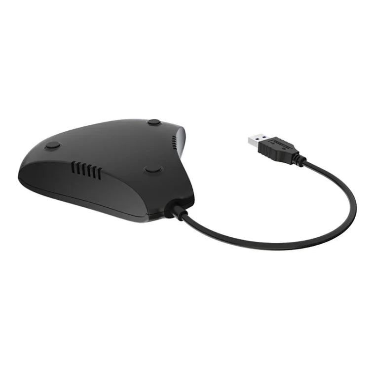 Convertisseur hub USB 3.0 4 en 1 KJH P5-015 avec voyant bleu, adaptateur d'extension, chargeur et répartiteur pour PS5 / Xbox Series X