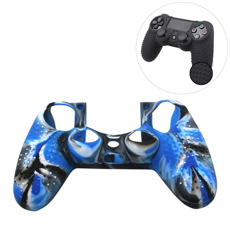 Étui de protection antidérapant en silicone pour Sony PS4