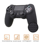 Étui de protection antidérapant en silicone pour Sony PS4