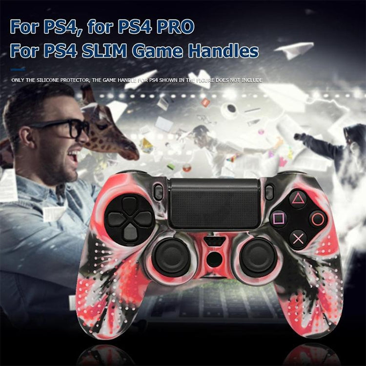 Étui de protection antidérapant en silicone pour Sony PS4
