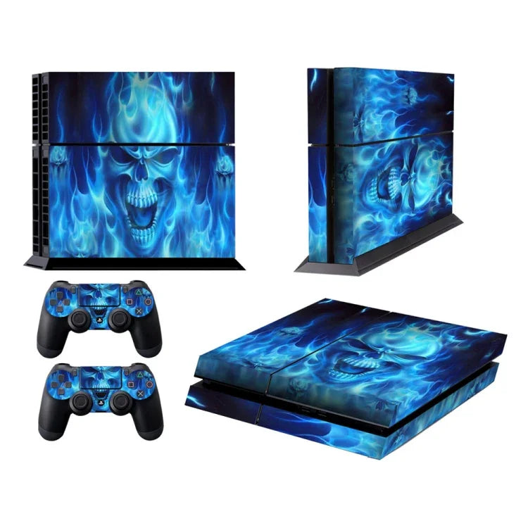 Film protecteur autocollant à motif Dokuro pour Sony PS4, motif Dokuro