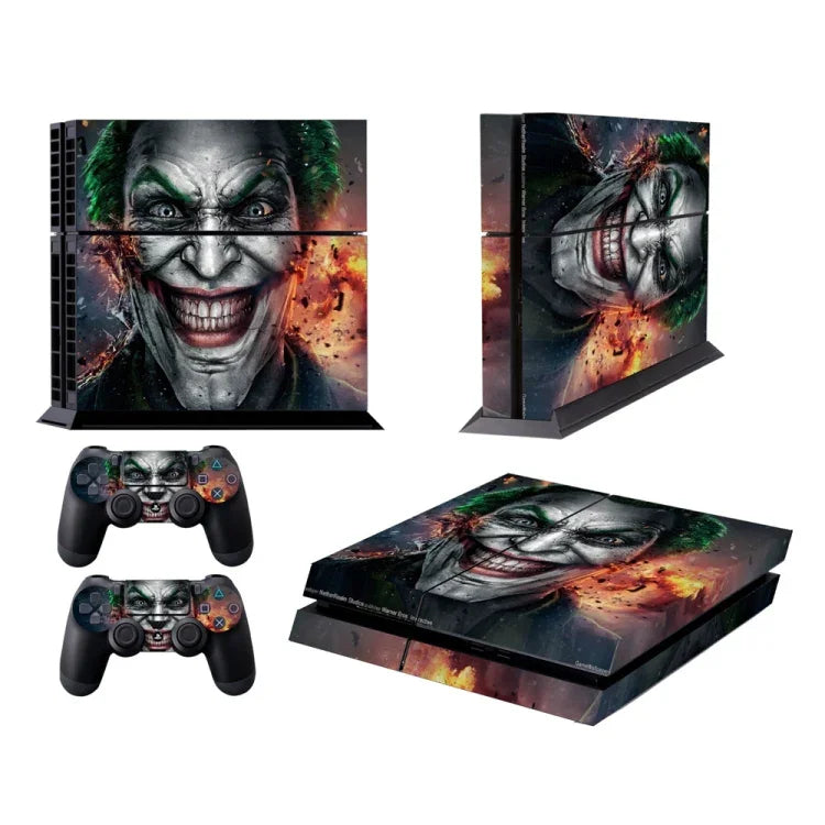 Film protecteur autocollant à motif clown Bucky pour Sony PS4, motif clown Bucky