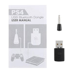 Adaptateur Bluetooth 3,5 mm et USB avec récepteur et émetteur pour Sony PlayStation PS4