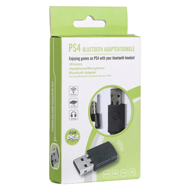 Adaptateur Bluetooth 3,5 mm et USB avec récepteur et émetteur pour Sony PlayStation PS4